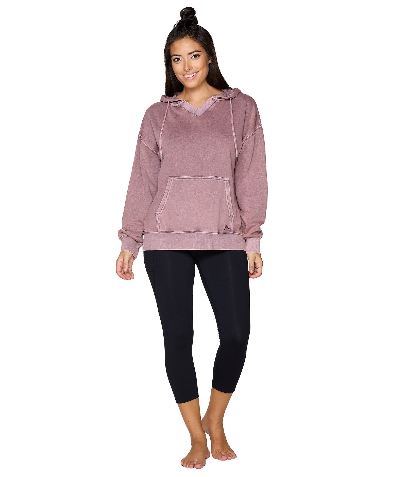 Women's Purple Rain Sia Washed Hoodie