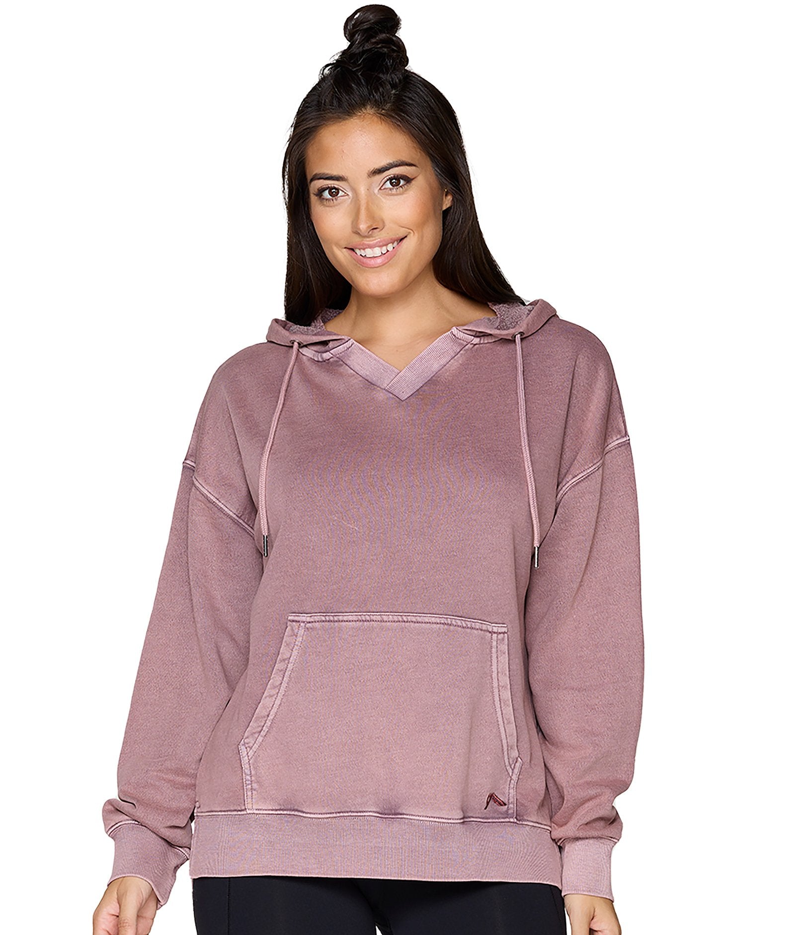 Women's Purple Rain Sia Washed Hoodie