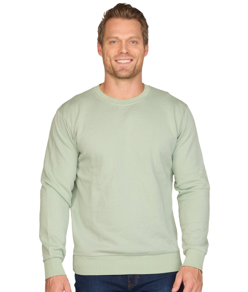 Men's Iceberg Green Summit Crewneck Fleece