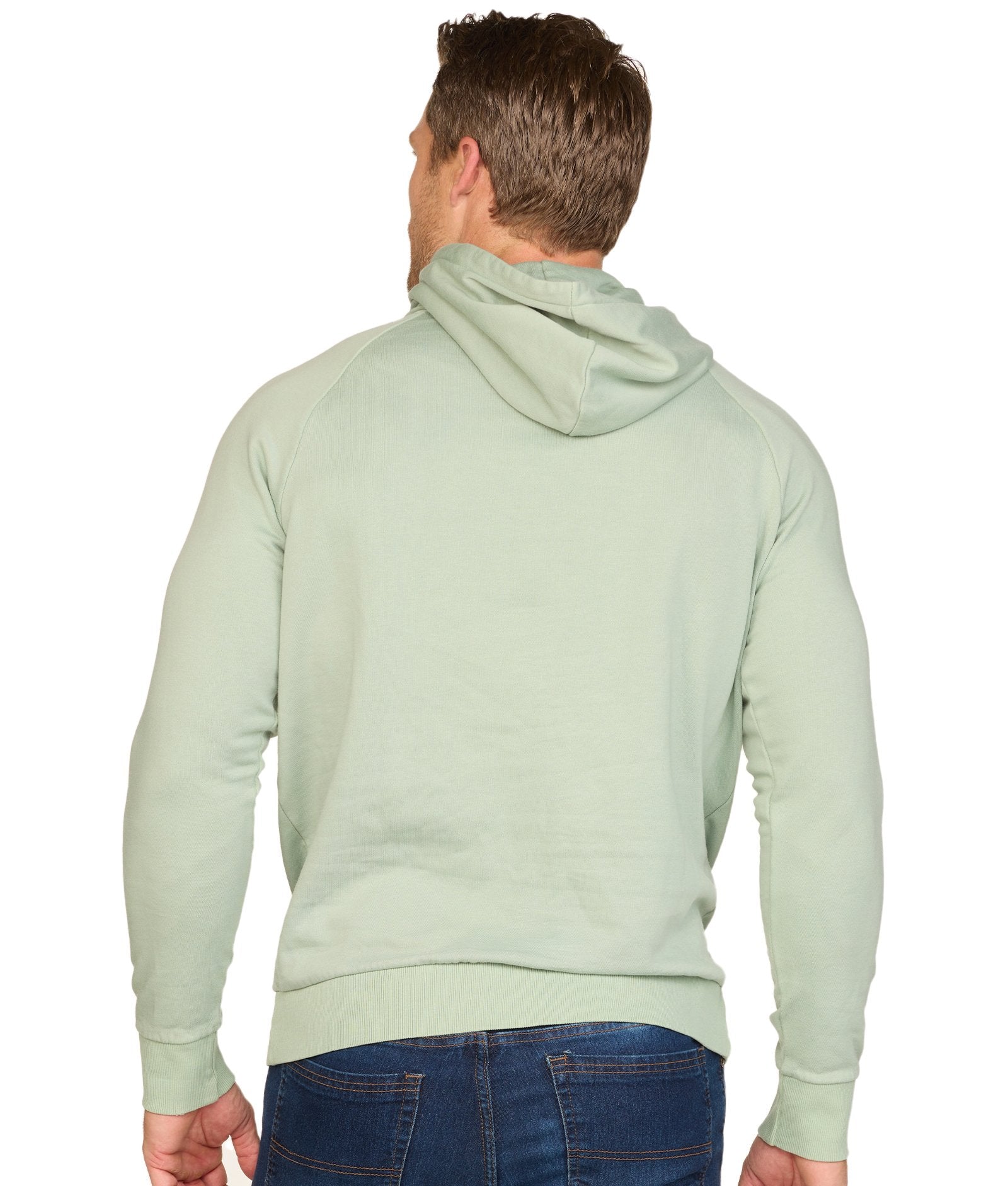 Men's Iceberg Green Summit Pullover Fleece Hoodie