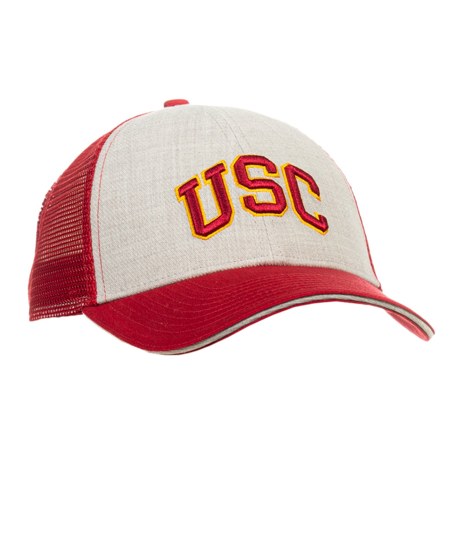 USC Trojans Heather Grey The Staple 2400 Hat