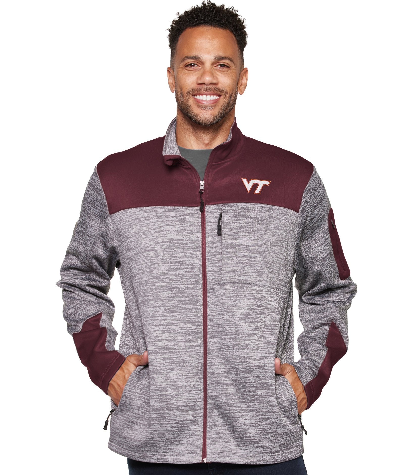 Virginia Tech Hokies Guard Full Zip Jacket – Colosseum Athletics