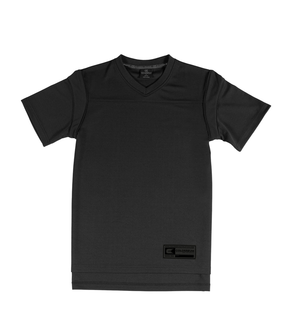 Youth Boy's Black Football Jersey