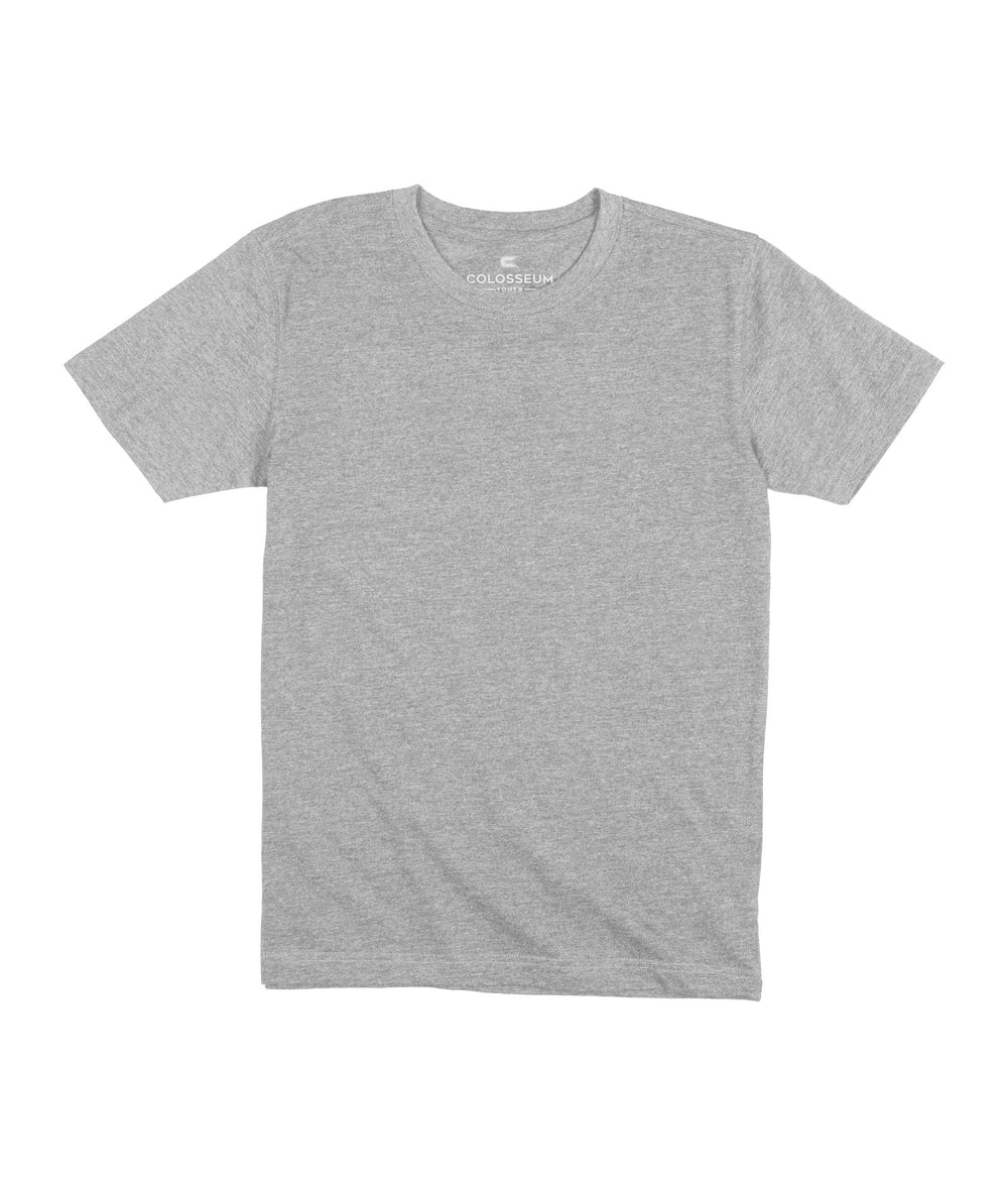 Youth Boy's Heather Grey Playbook Short Sleeve Tee