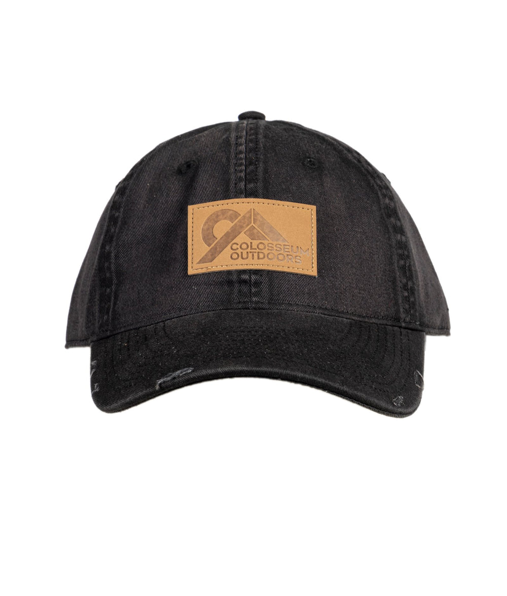 Zen Philosopher Vintage Black Relaxed Adjustable Hat