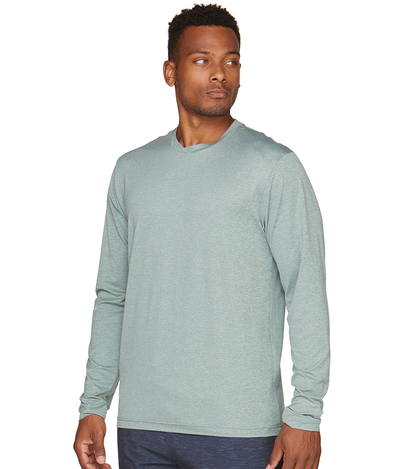 Men's Spruce Shade Zen Recycled Long Sleeve Tee