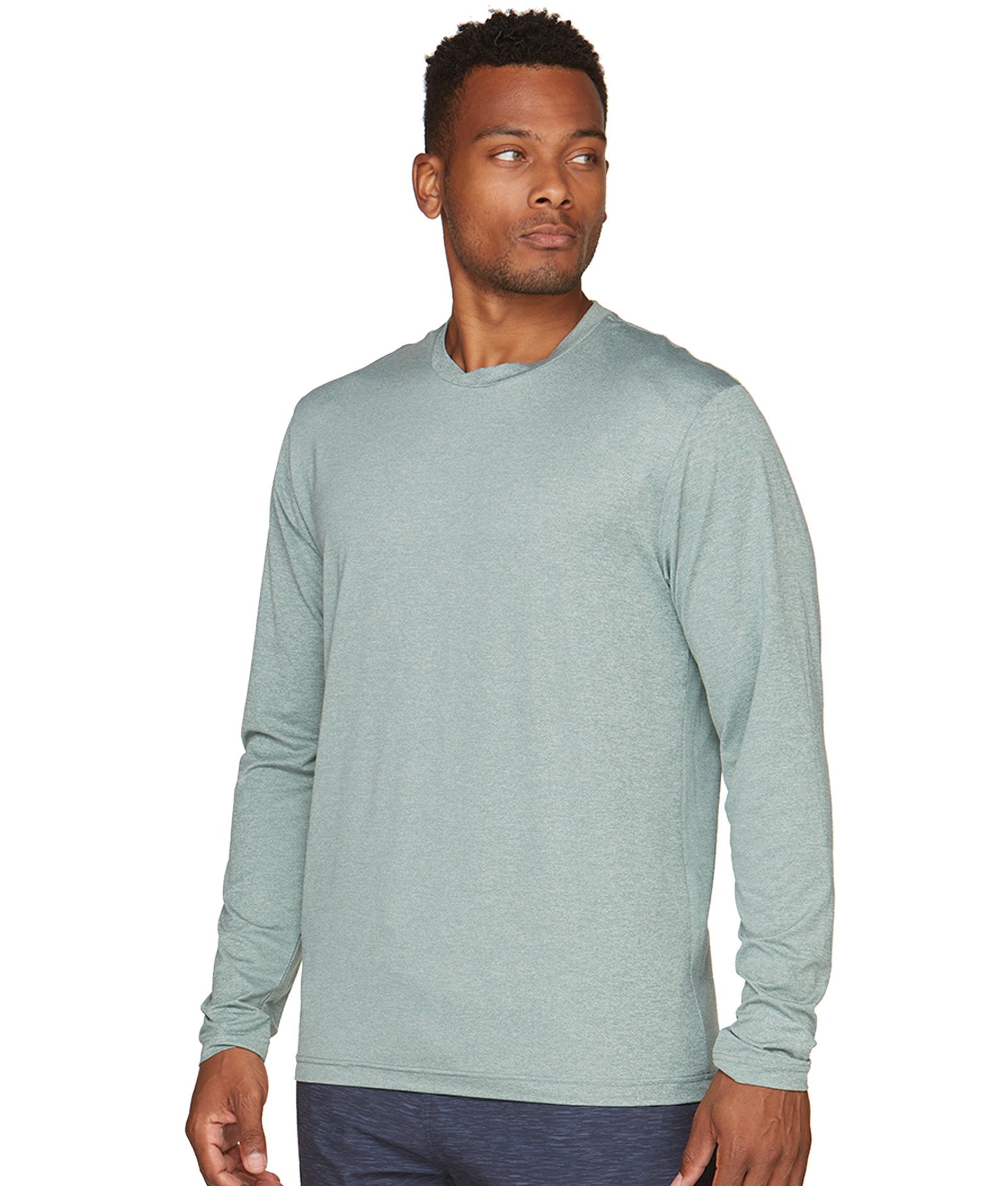 Men's Spruce Shade Zen Recycled Long Sleeve Tee