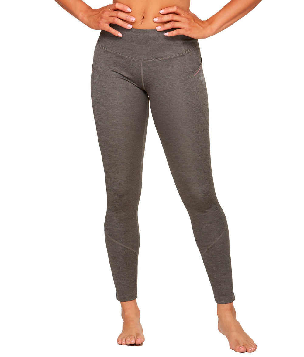 Women's Heather Charcoal Ablaze Recycled Legging