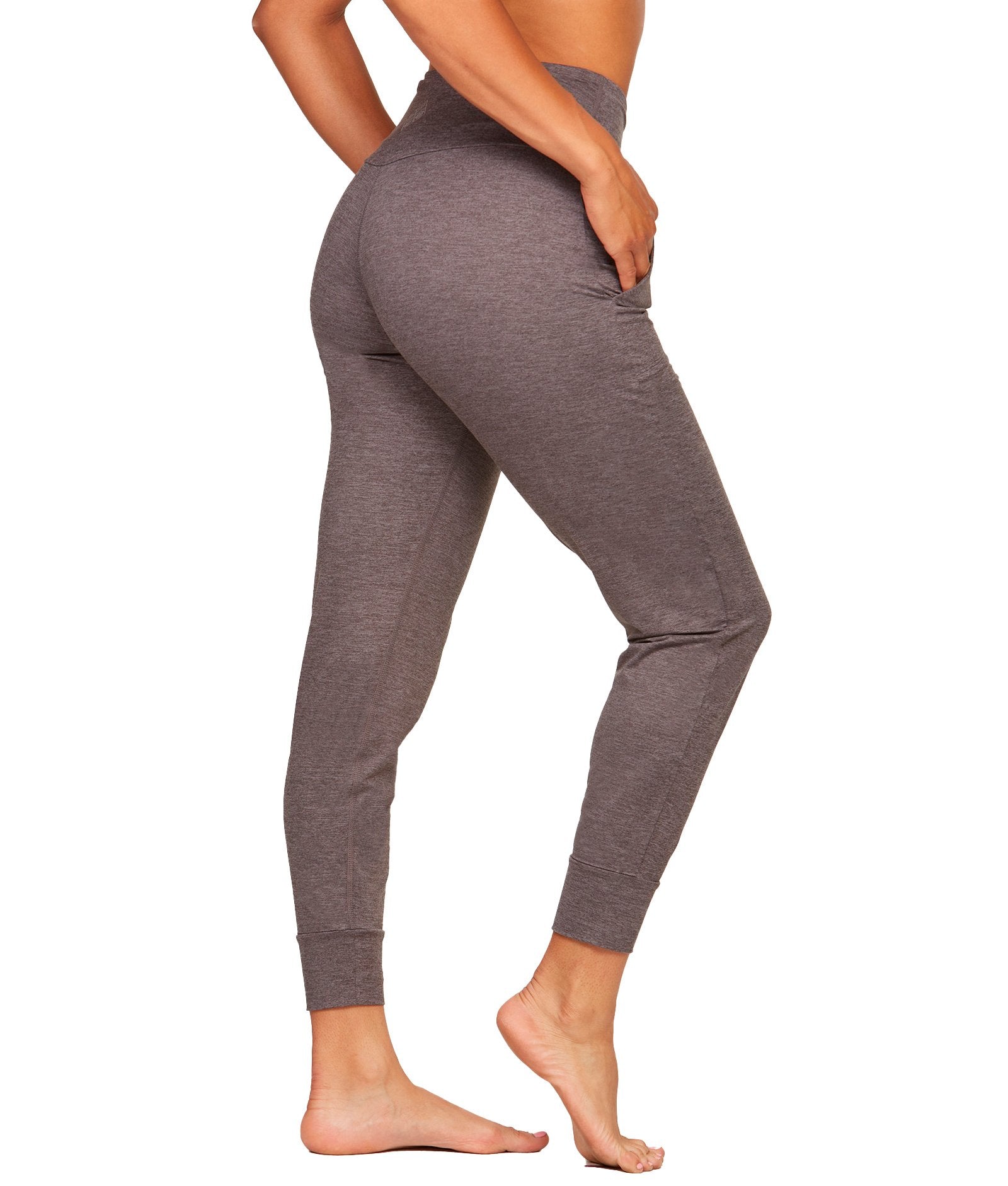 Women's Heather Charcoal Aflame Recycled Jogger Pant