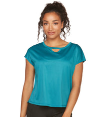 Women's Bright Teal Afloat Recycled Tee