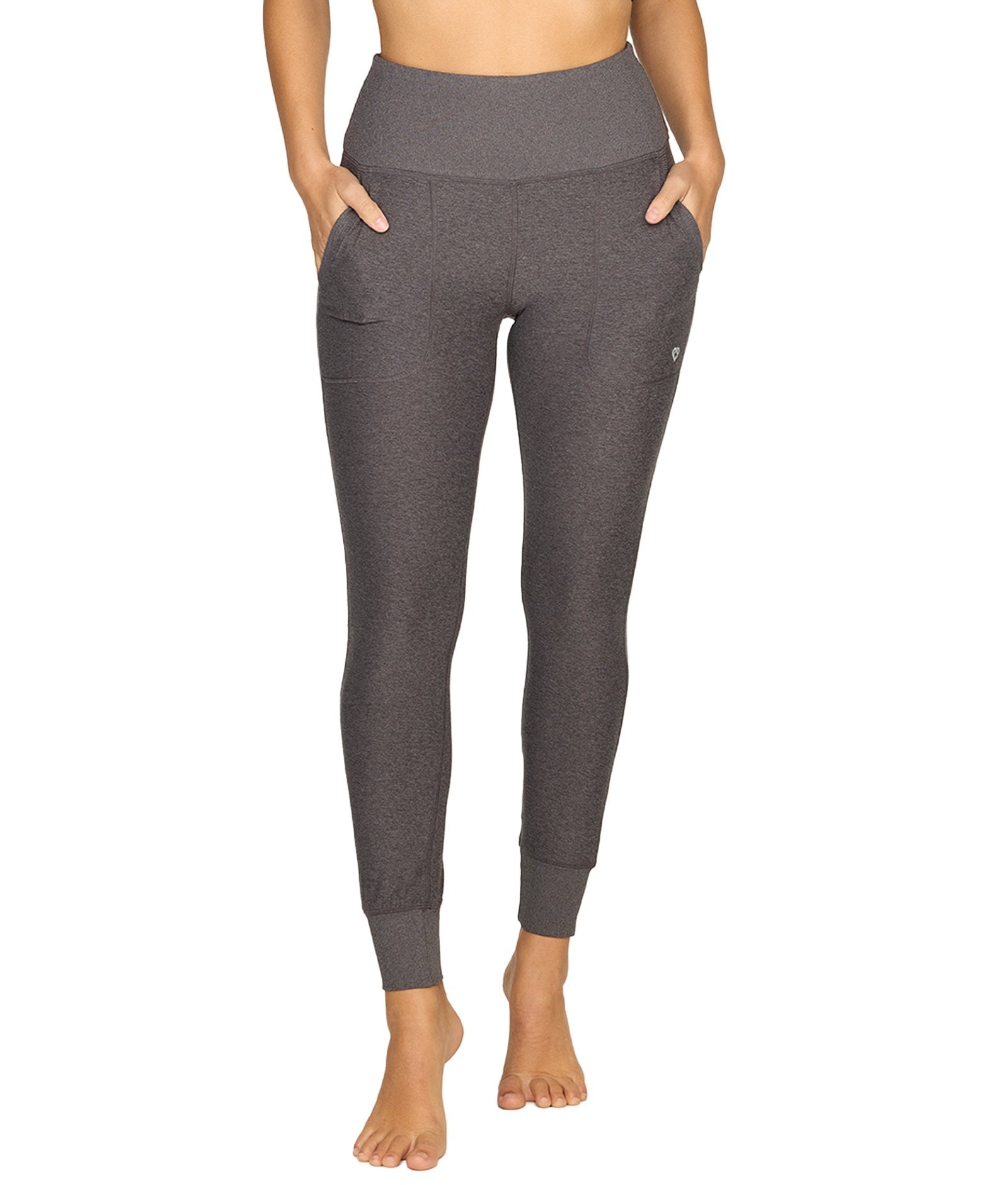 Colosseum Active Women's Talulla Jogger Legging with Pockets (Black, Small)  at  Women's Clothing store