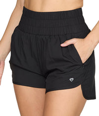 Women's Black Annika 2.0 Running Short