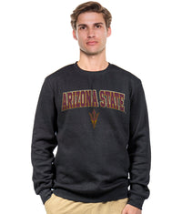 Men's Black Arizona State Sun Devils Campus Crewneck