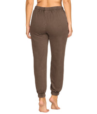 Women's Mocha Aubrey Washed Jogger