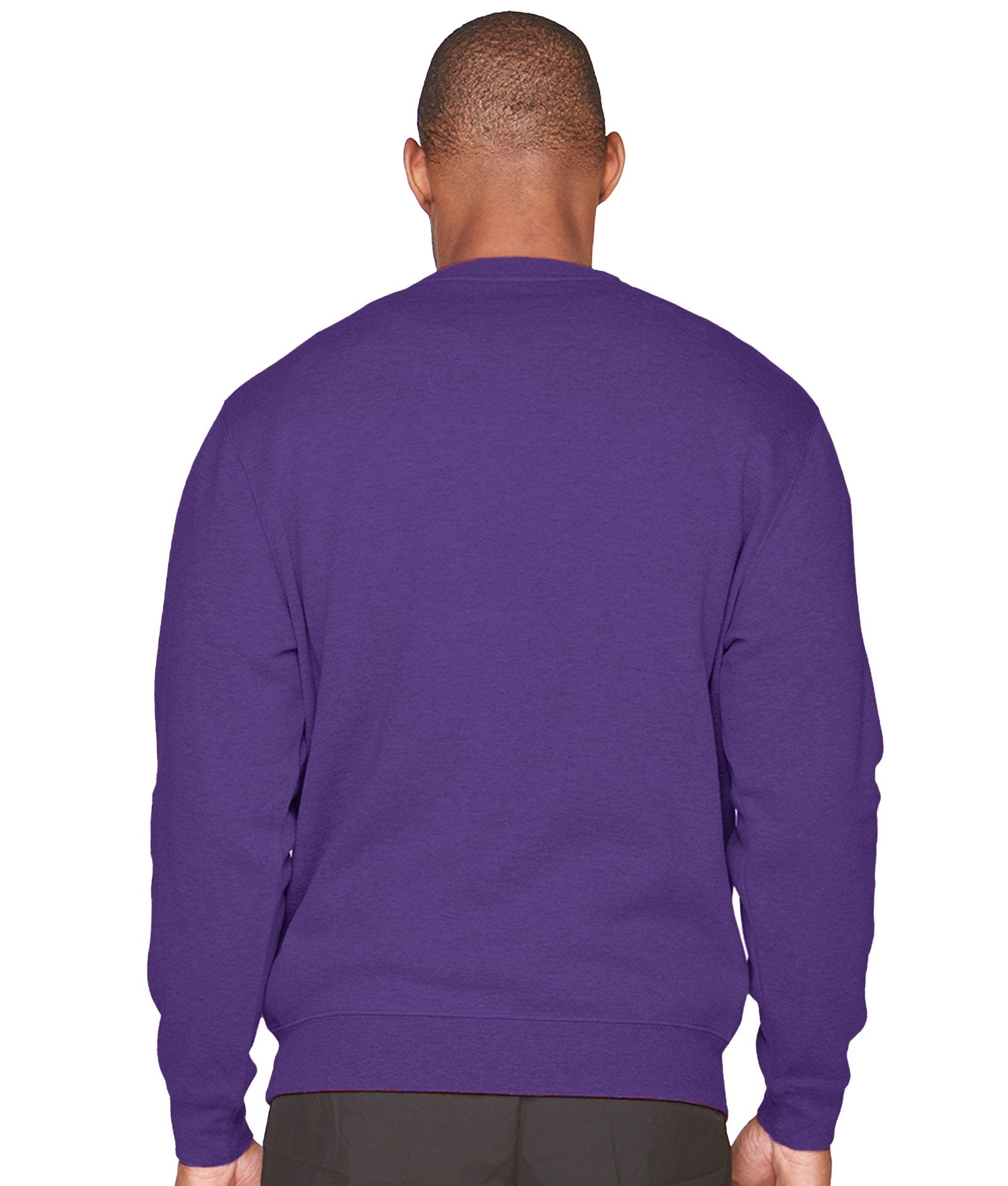 Men's Purple Authentic Crewneck