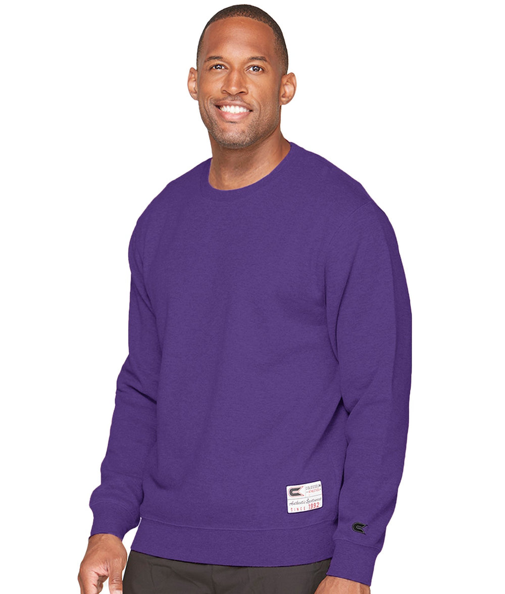 Men's Purple Authentic Crewneck