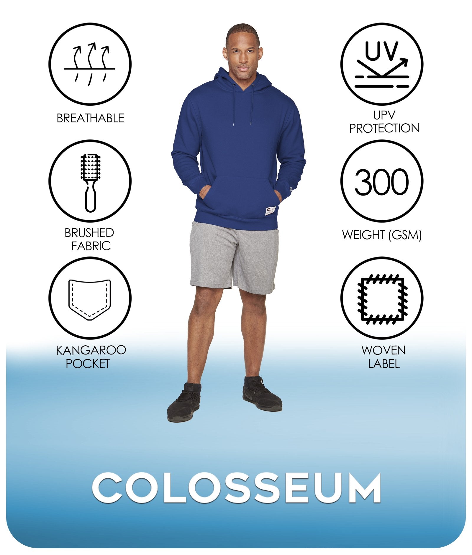 Authentic Pullover Hoodie – Colosseum Athletics