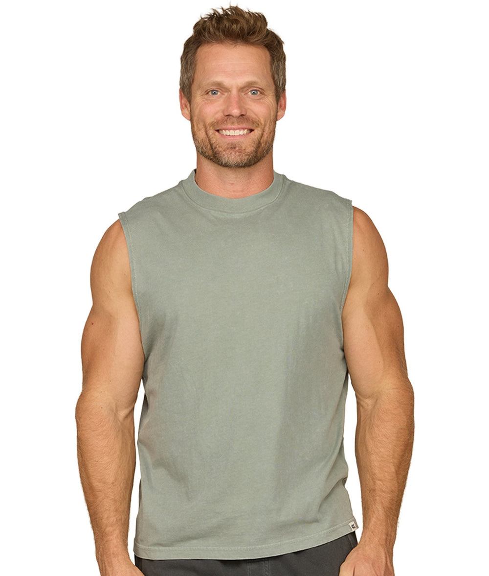 Men's Iceberg Green Axel Sleeveless Tee