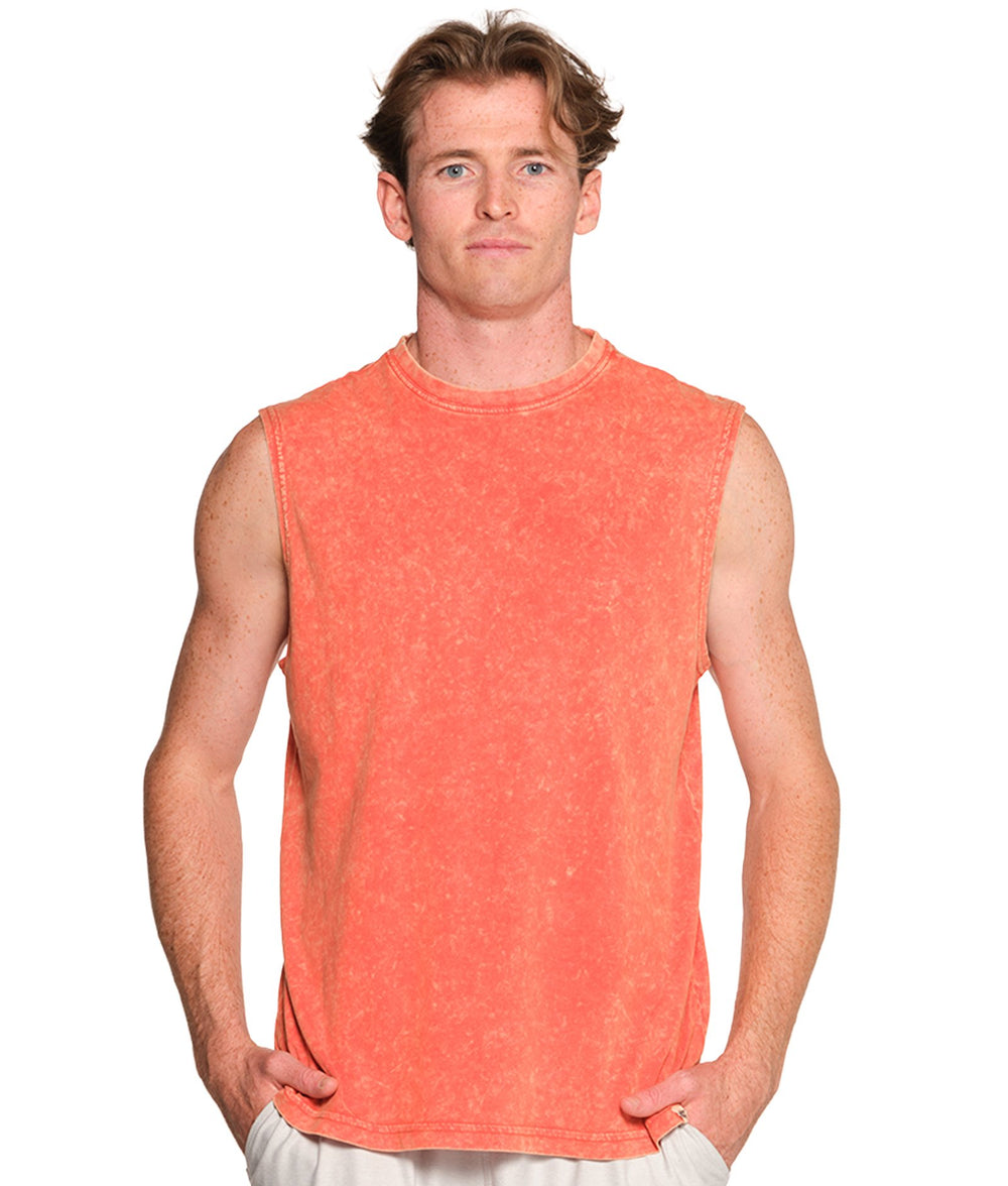 Men's Terra Cotta Axel Sleeveless Tee