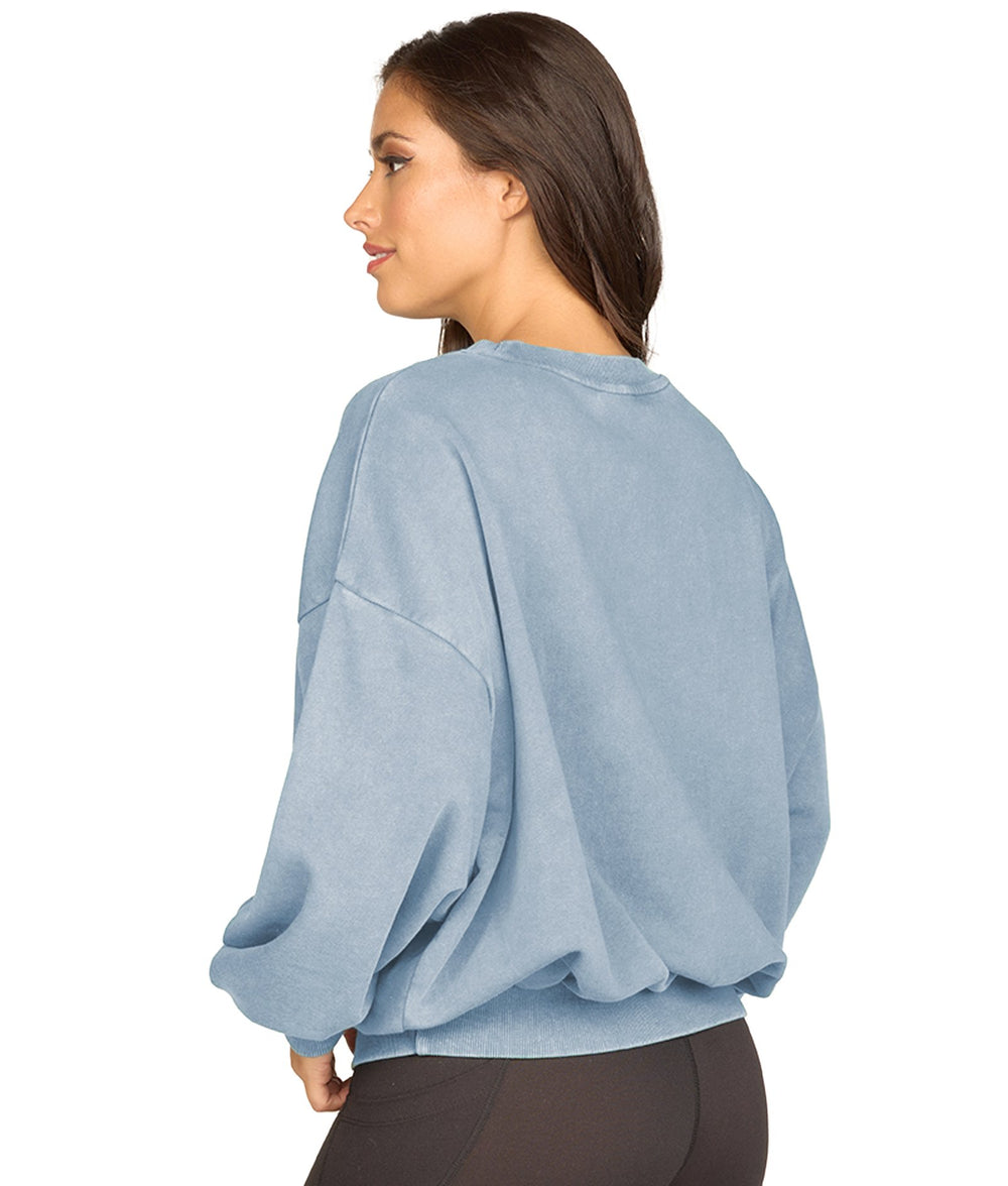 Women's Infinity Belle Washed Dolman Pullover