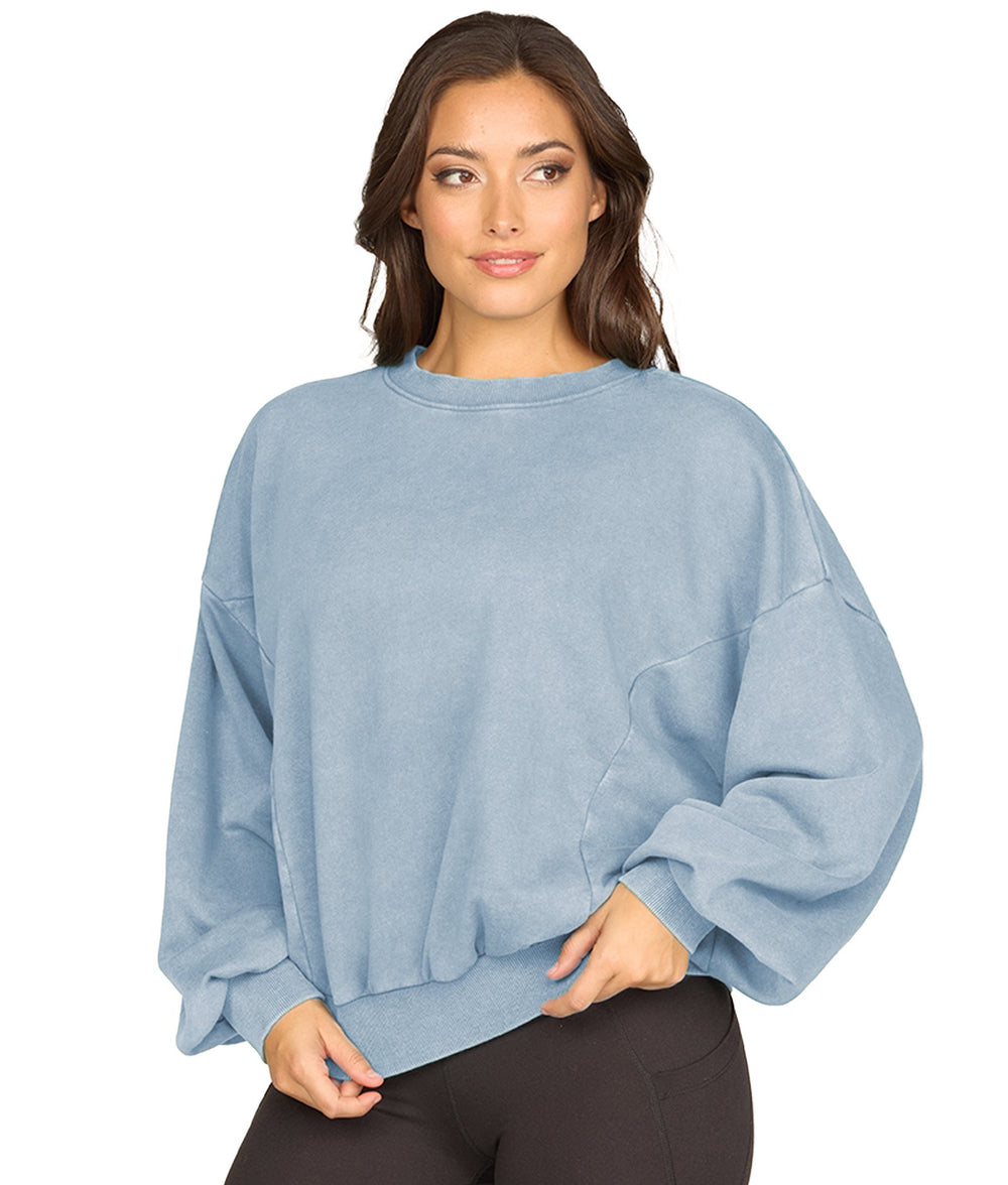 Women's Infinity Belle Washed Dolman Pullover