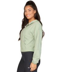Women's Iceberg Green Bianca Washed Full Zip Hoodie