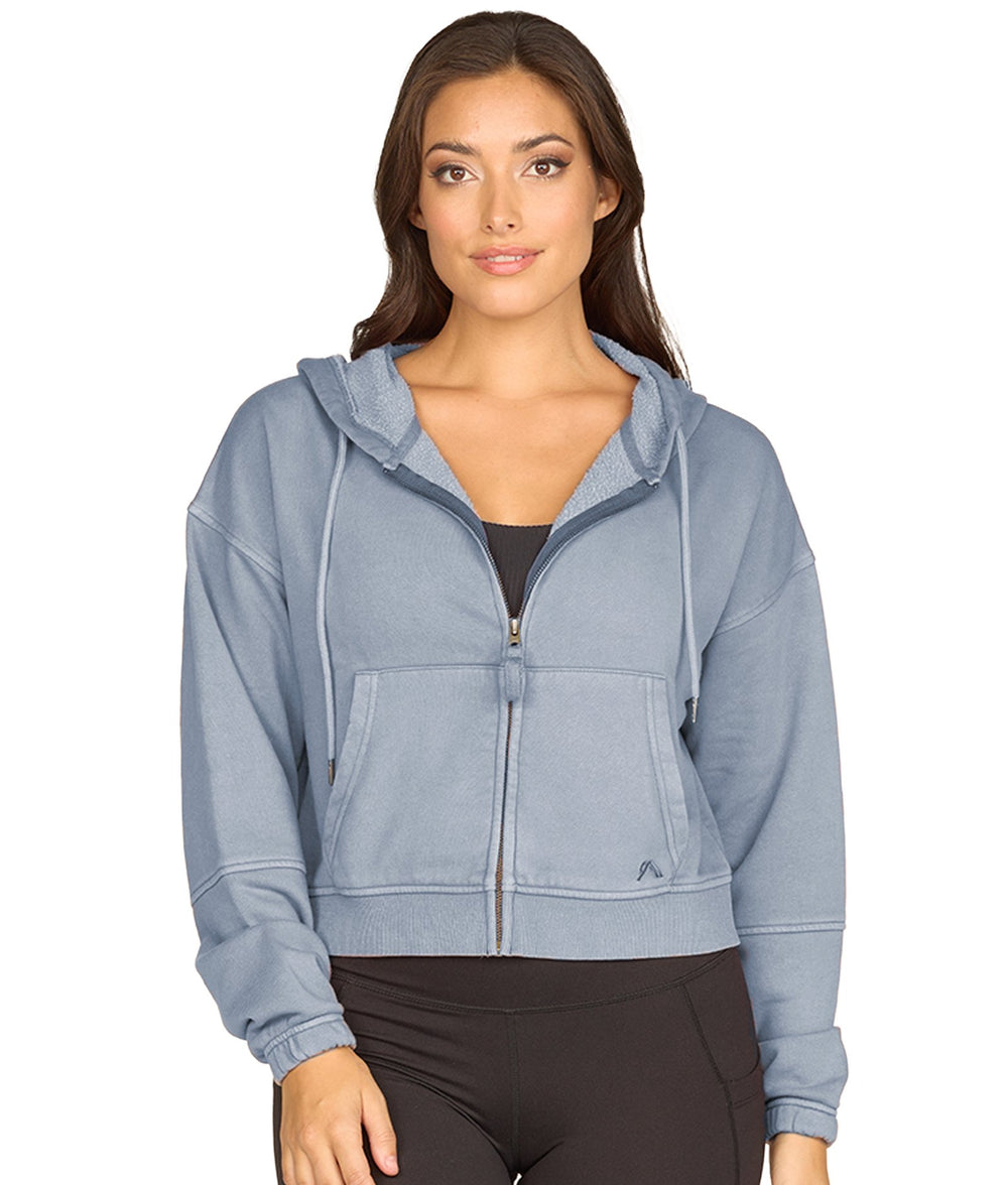 Women's Infinity Bianca Washed Full Zip Hoodie