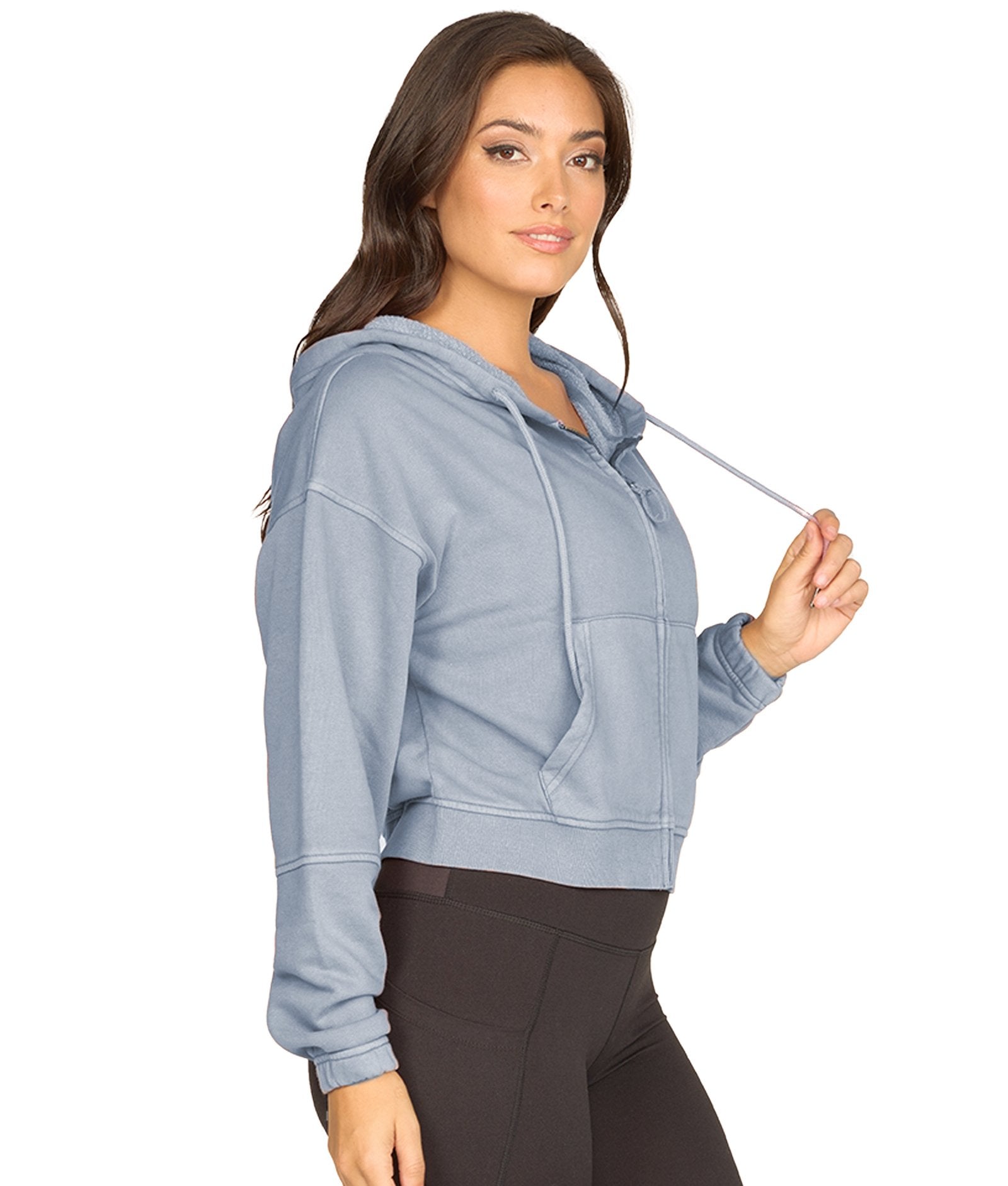 Women's Infinity Bianca Washed Full Zip Hoodie