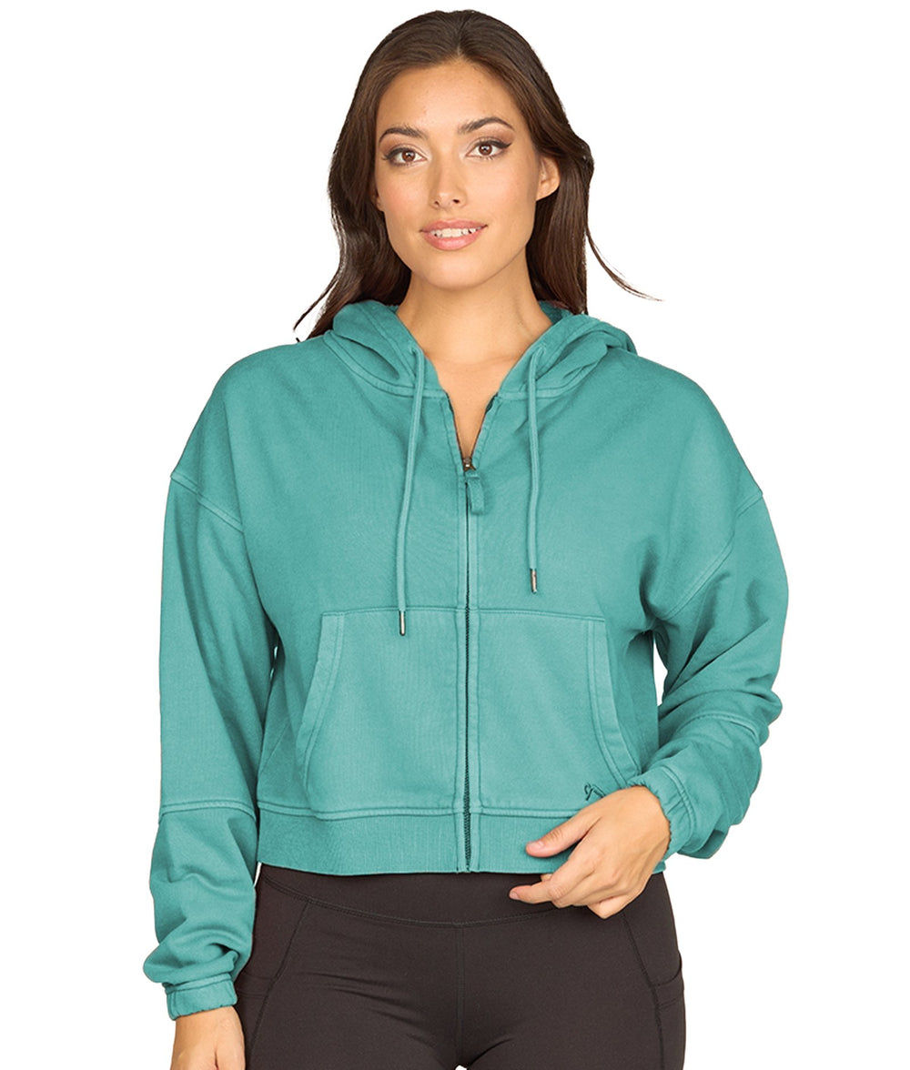 Women's Mirage Bianca Washed Full Zip Hoodie