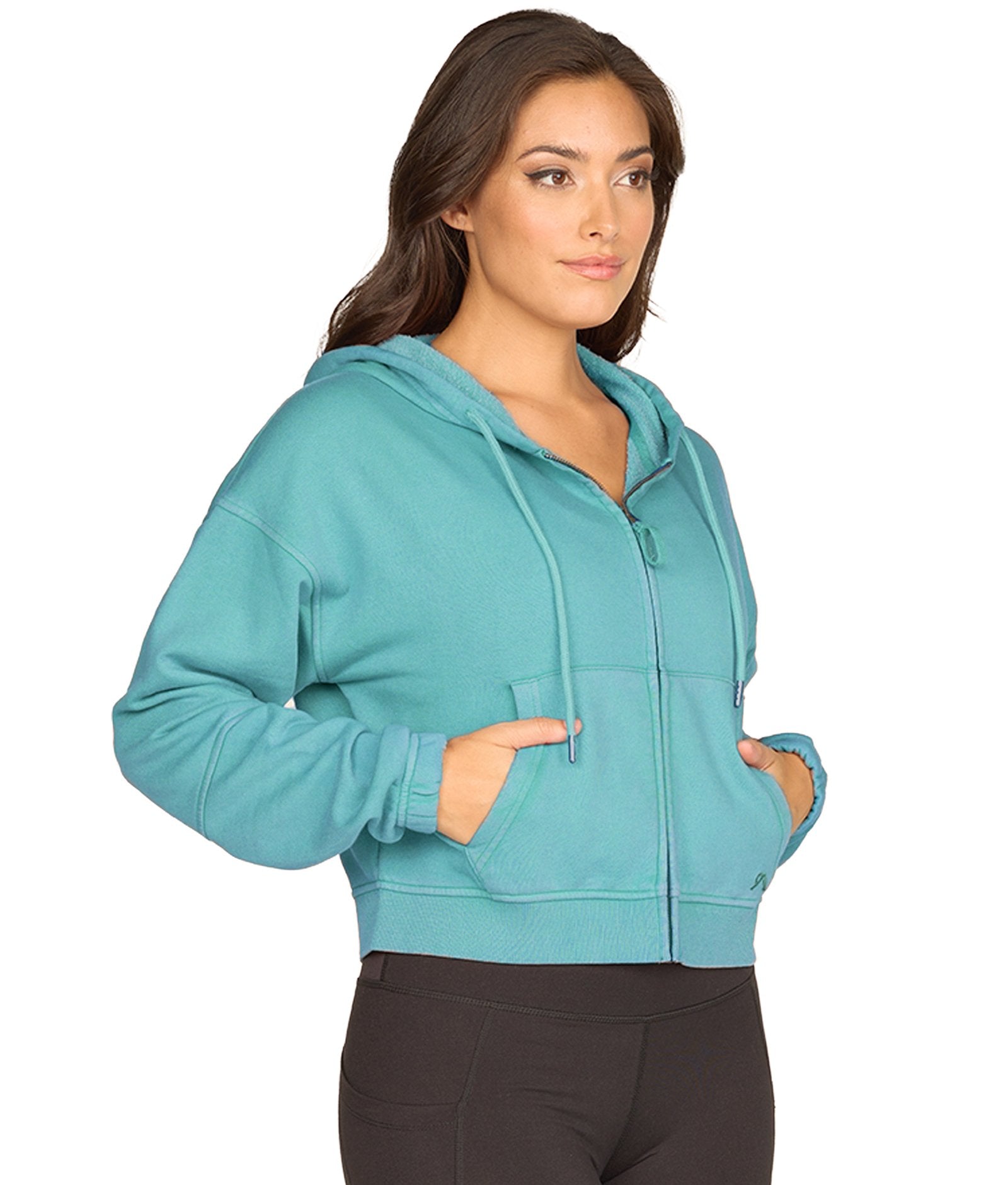 Women's Mirage Bianca Washed Full Zip Hoodie