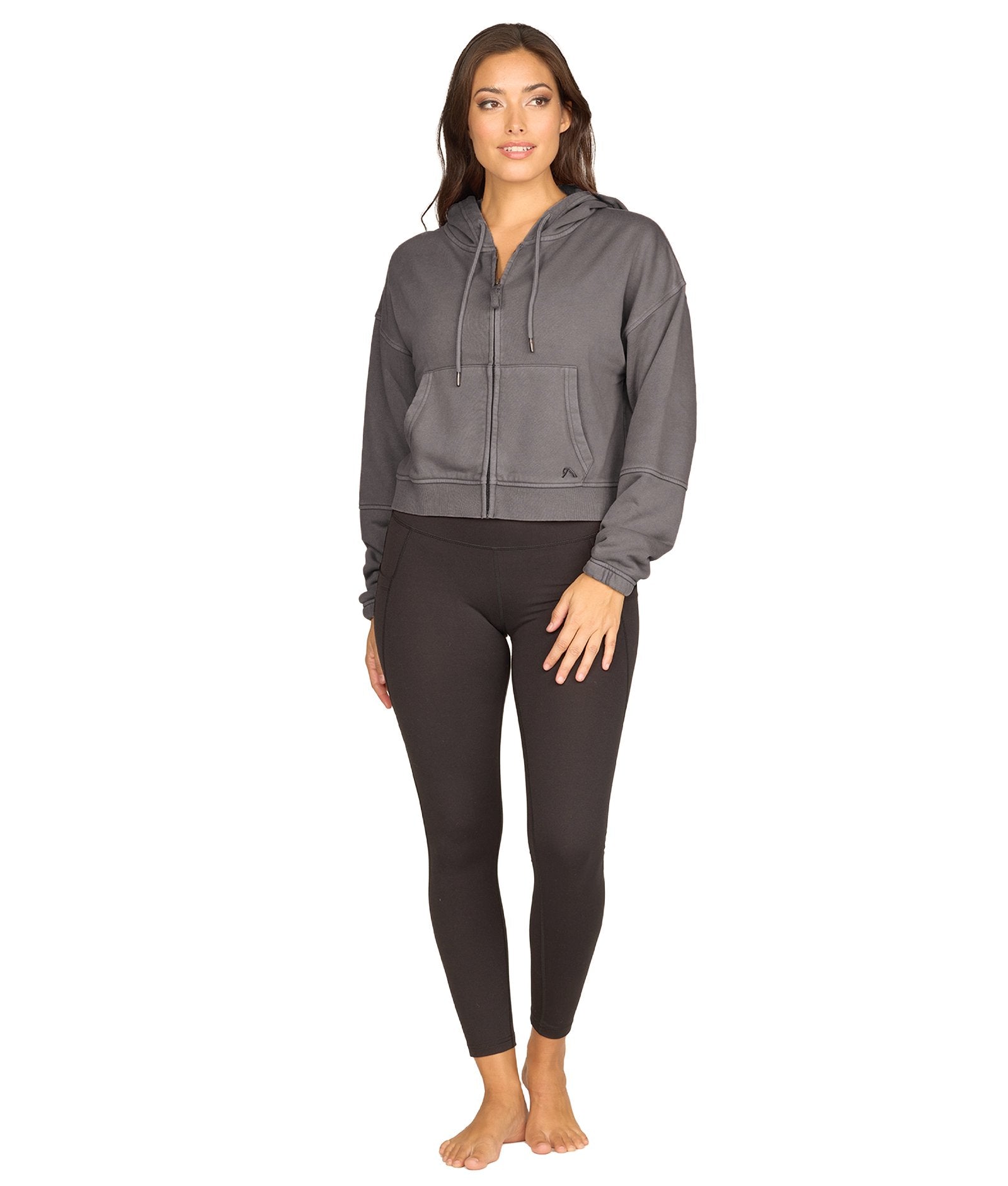 Women's Pavement Bianca Washed Full Zip Hoodie