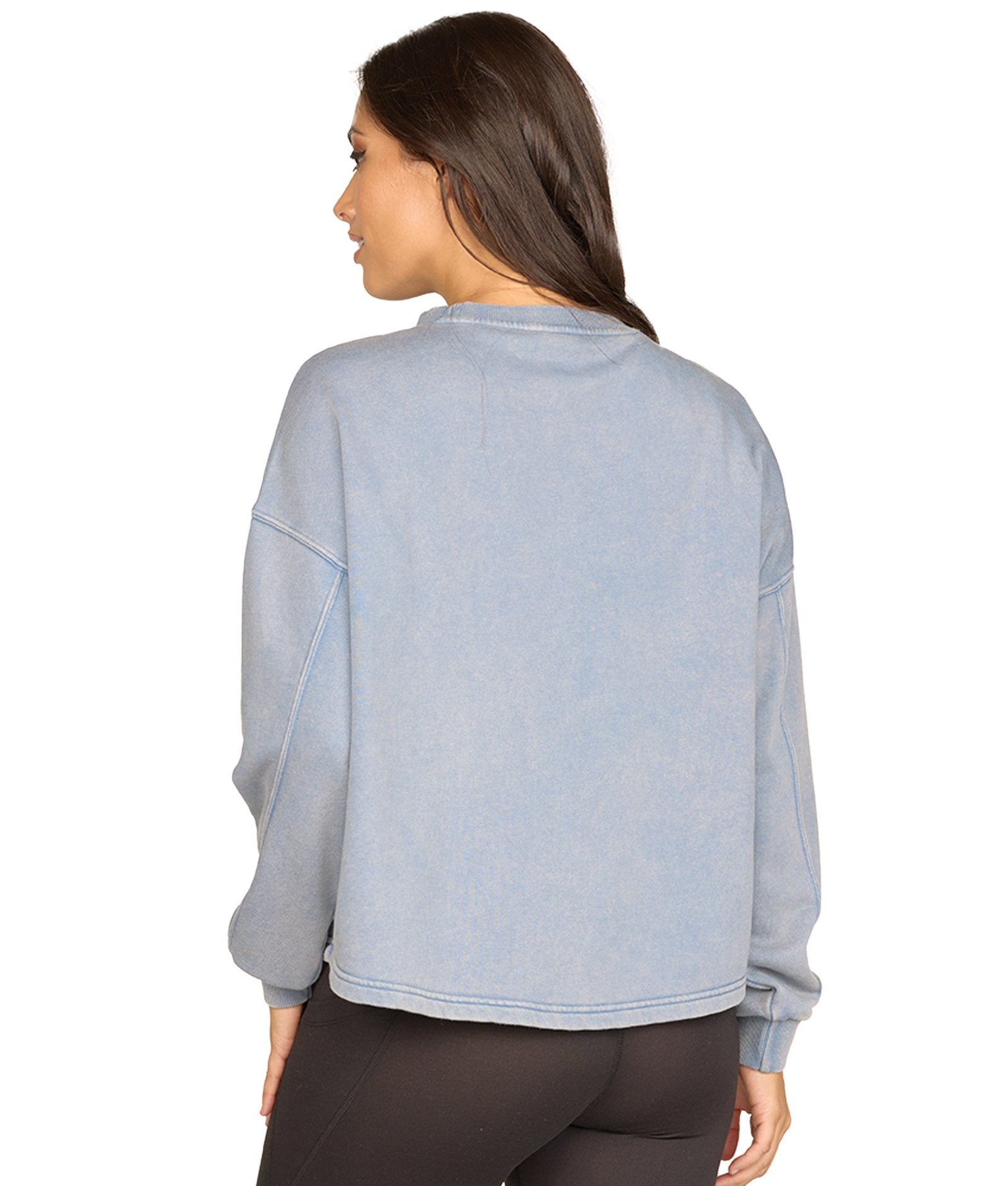 Women's Infinity Britta Washed Crop Pullover