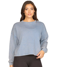 Women's Infinity Britta Washed Crop Pullover