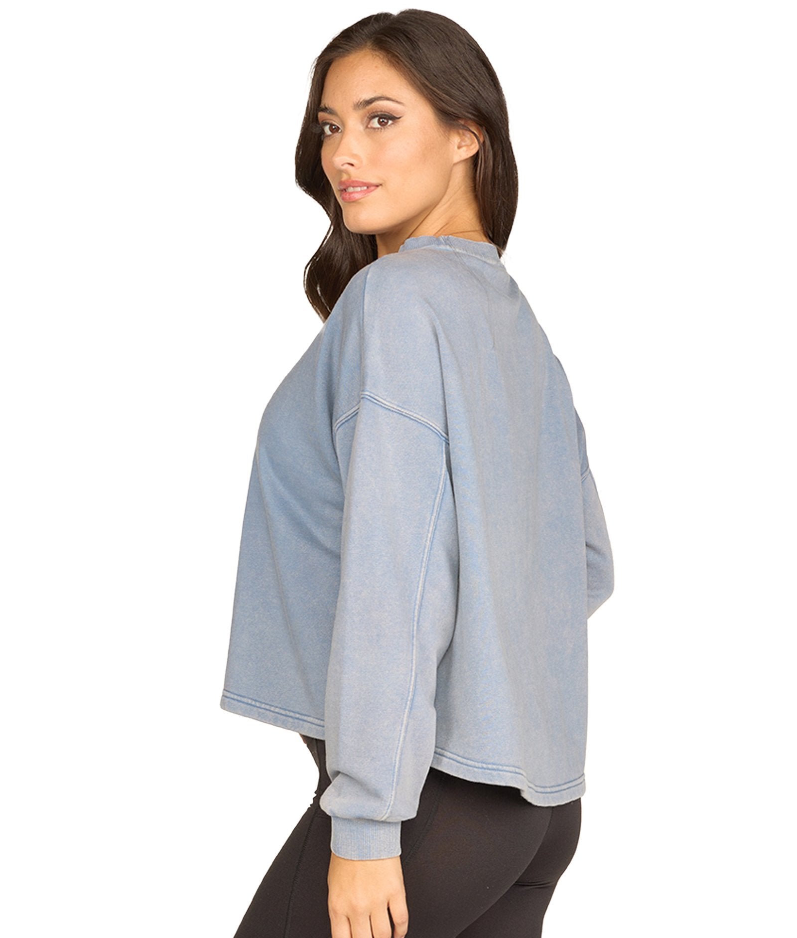 Women's Infinity Britta Washed Crop Pullover