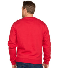 Men's Red Brooks III Crewneck