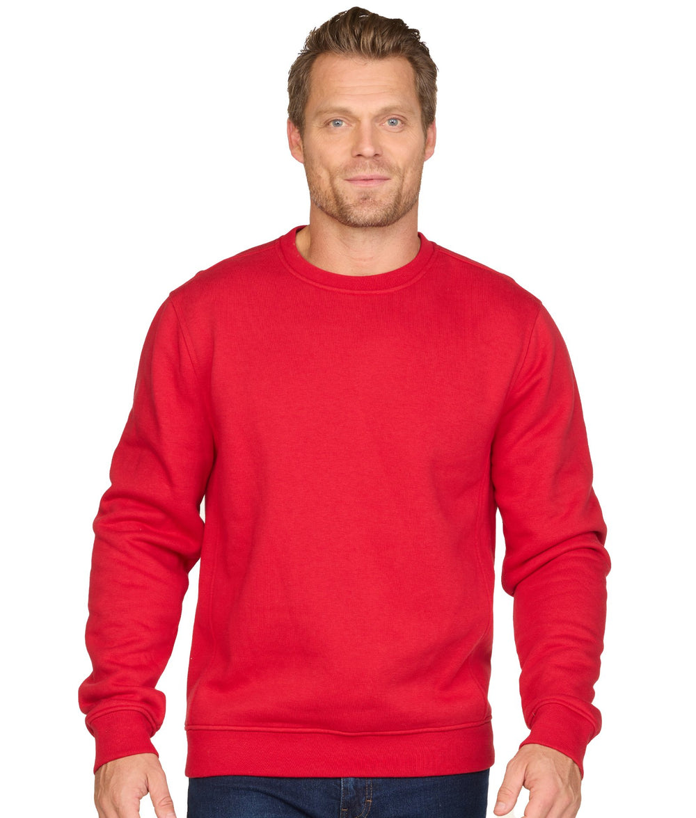 Men's Red Brooks III Crewneck