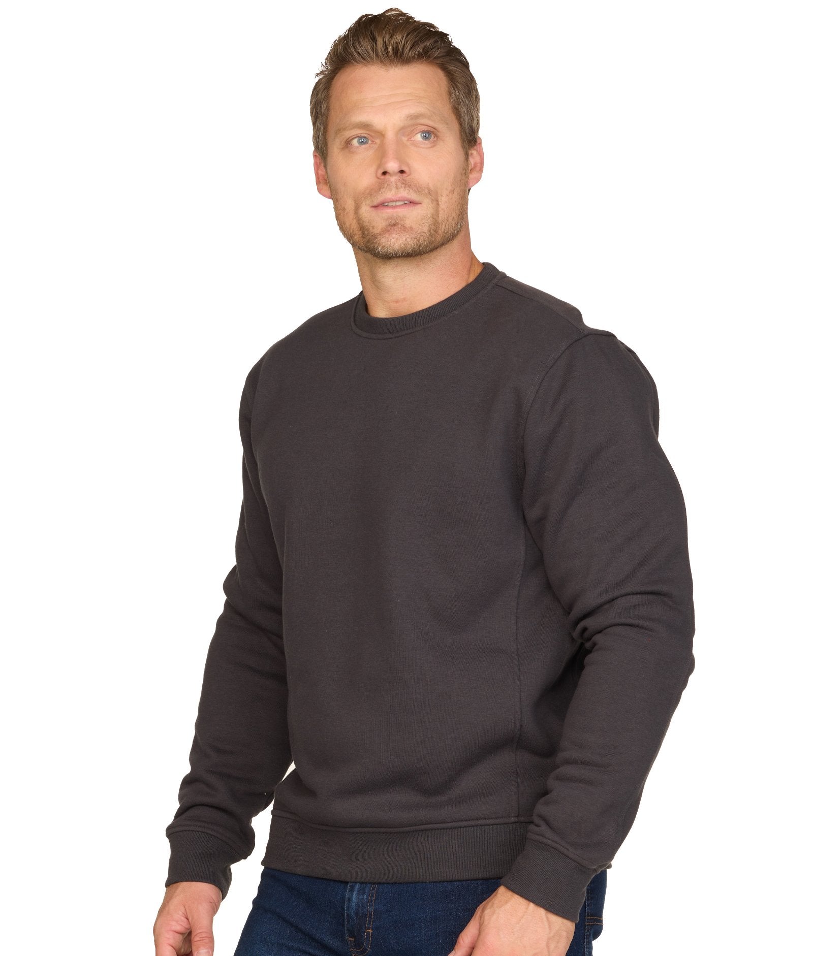 Men's Vintage Black Brooks III Crewneck