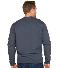 Men's Vintage Navy Brooks III Crewneck