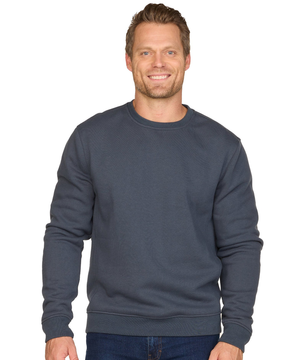 Men's Vintage Navy Brooks III Crewneck