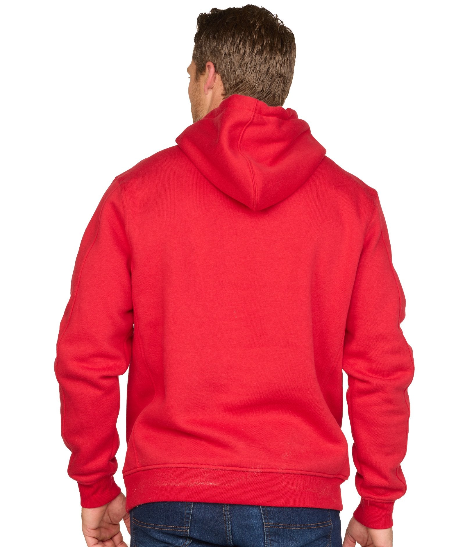 Men's Red Brooks III Pullover Hoodie