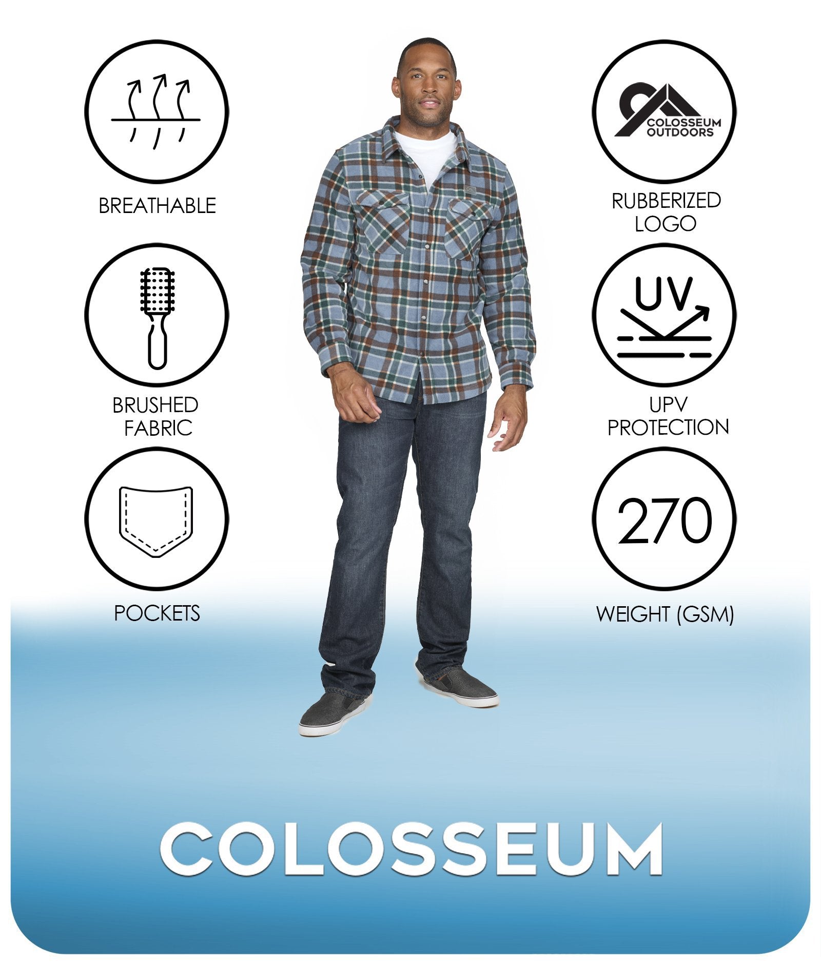 Buffalo Snap Jacket – Colosseum Athletics