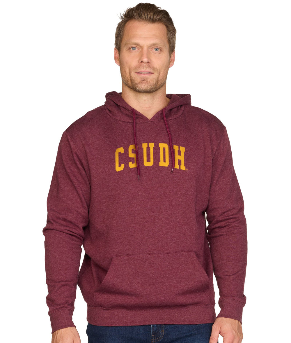 Men's Maroon Cal State Dominguez Hills Toros Wordmark Campus Hoodie
