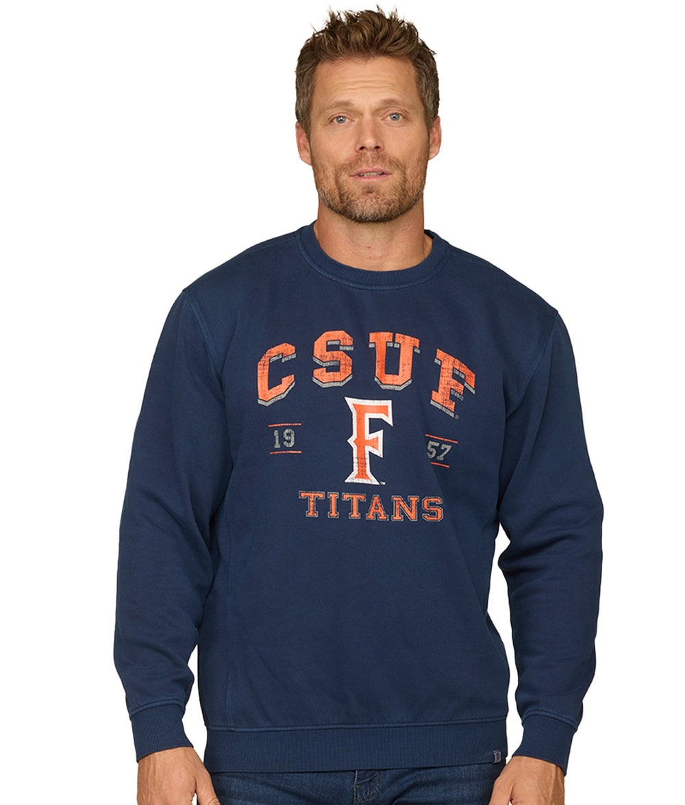 Men's Cal State Fullerton Titans Homecoming Fleece Crew