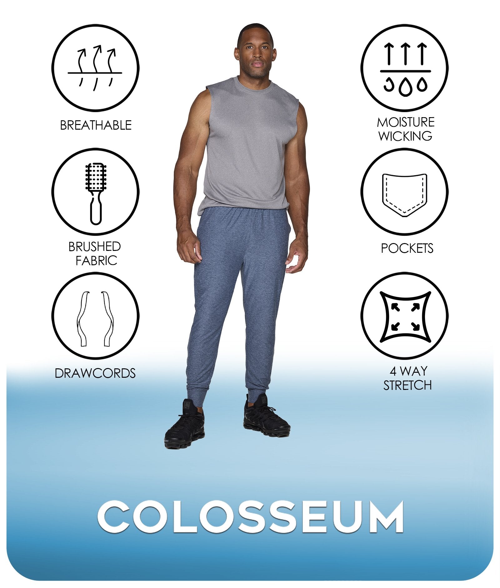 Camden Jogger Sweatpant – Colosseum Athletics