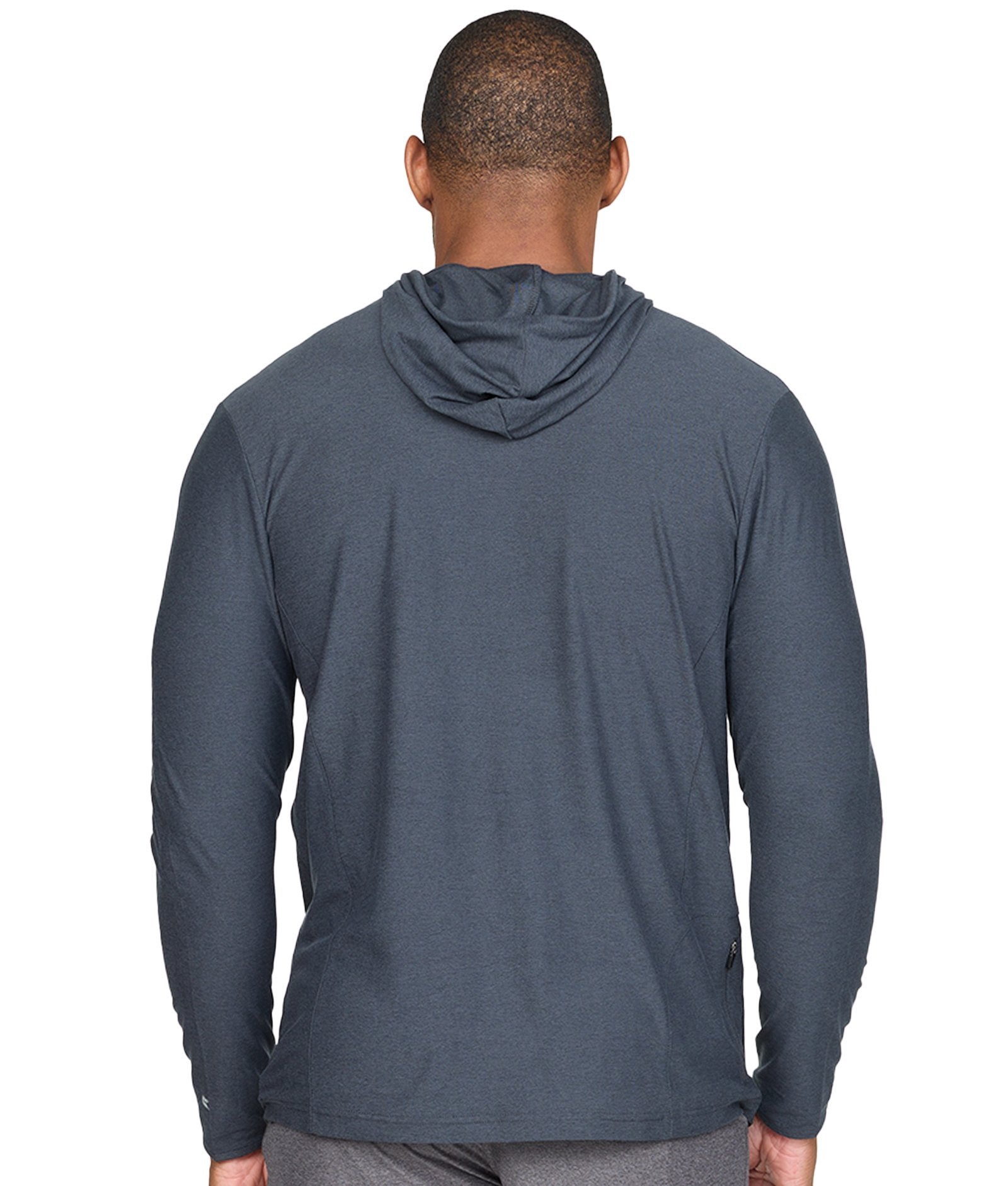 Men's Black Chandler Long Sleeve Hooded Tee