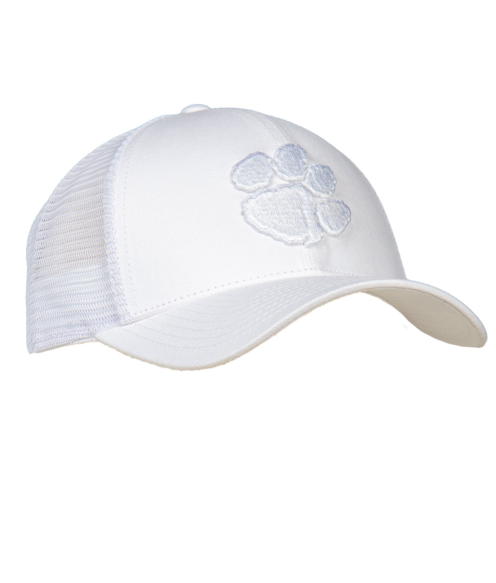 Clemson Tigers Whiteout Adjustable Hat