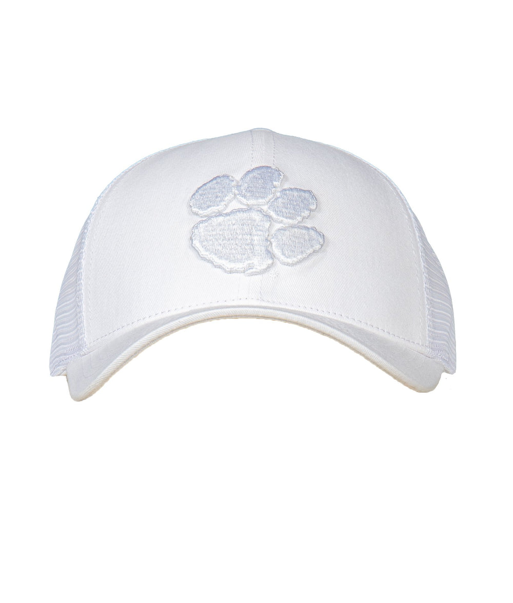 Clemson Tigers Whiteout Adjustable Hat