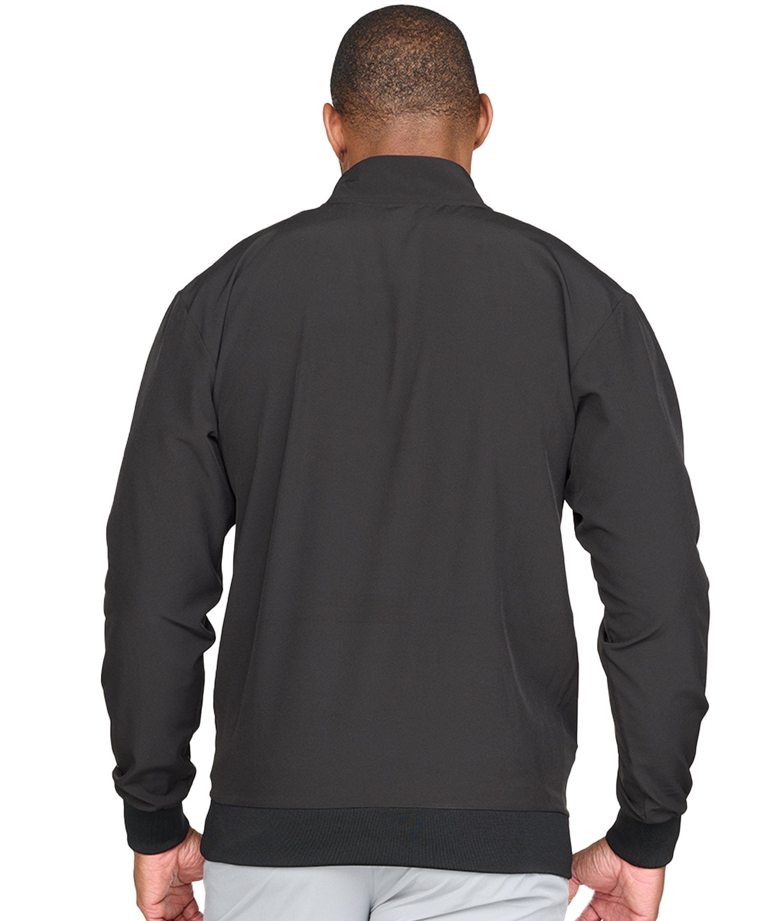 Men's Black Commodore Quarter Zip Pullover