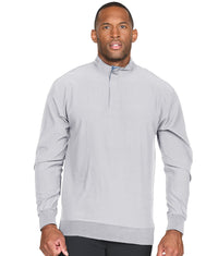 Men's Grey Commodore Quarter Zip Pullover