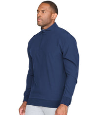 Men's Navy Commodore Quarter Zip Pullover